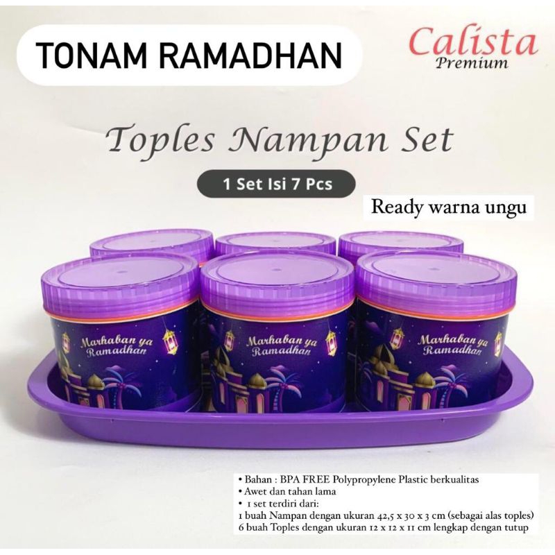 TOPLES TONAM SET CALISTA EDISI RAMADHAN