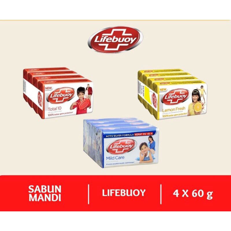Sabun Lifebuoy Batang 1 dus isi 144 pcs