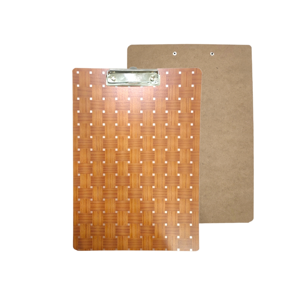 

Clip Board Kayu Grand Ukuran A4 Papan Jalan untuk Ujian Kantor Tatakan Kertas - Satuan