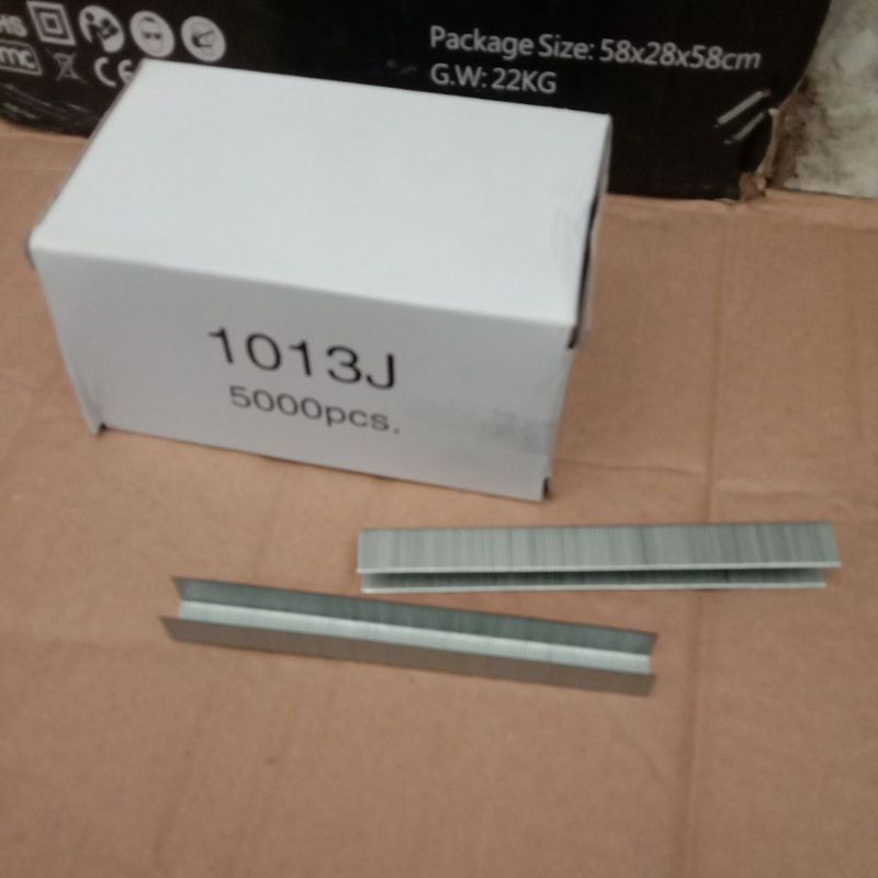 

Isi Paku Tembak Reffil Air Nailer 1013J 5000Pcs Staples Tembakan Angin
