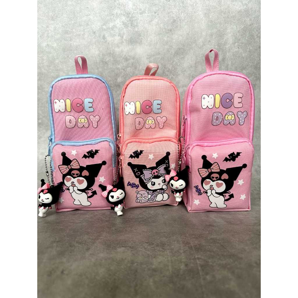 

Tempat Pensil Kotak Pensil Resleting 2 Ruang Kuromi&Unicorn Untuk Anak Sekolah SD/REMAJA (FREE GANTUNGAN KUROMI&UNICORN) SERAGAM SEKOLAH APRIL MOP