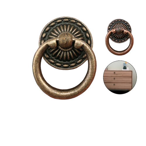 Knob Knop Handel Hendel Gagang Tarikan Pintu Lemari Laci Rumah Antik Klasik Portabel