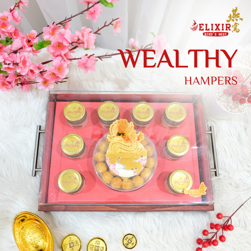 

Hampers Imlek | CNY Hampers | Sarang Burung Walet | Bird Nest Drink - Wealthy