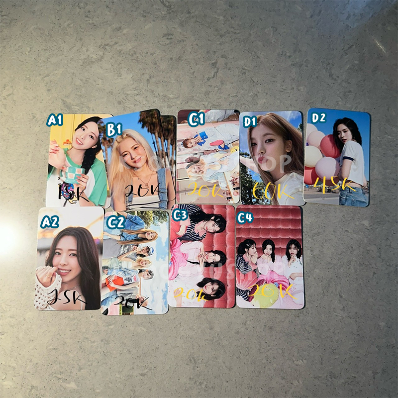 [CLEARANCE SALE/UNDERPRICE] ITZY SG24 Season's Greetings MD TC Trading Card Photocard PC Benefit Col