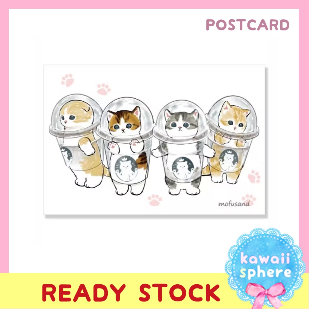 

Mofusand Postcard | Coffee Cup | Kartu Pos Kucing x Kopi Mofusand