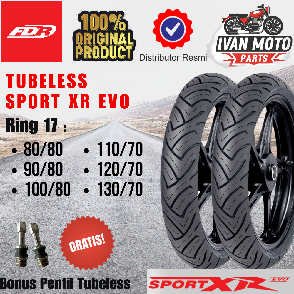 Ban Motor Ring 17 FDR TL SPORT XR EVO Ring 17 Ban Motor Tubeless