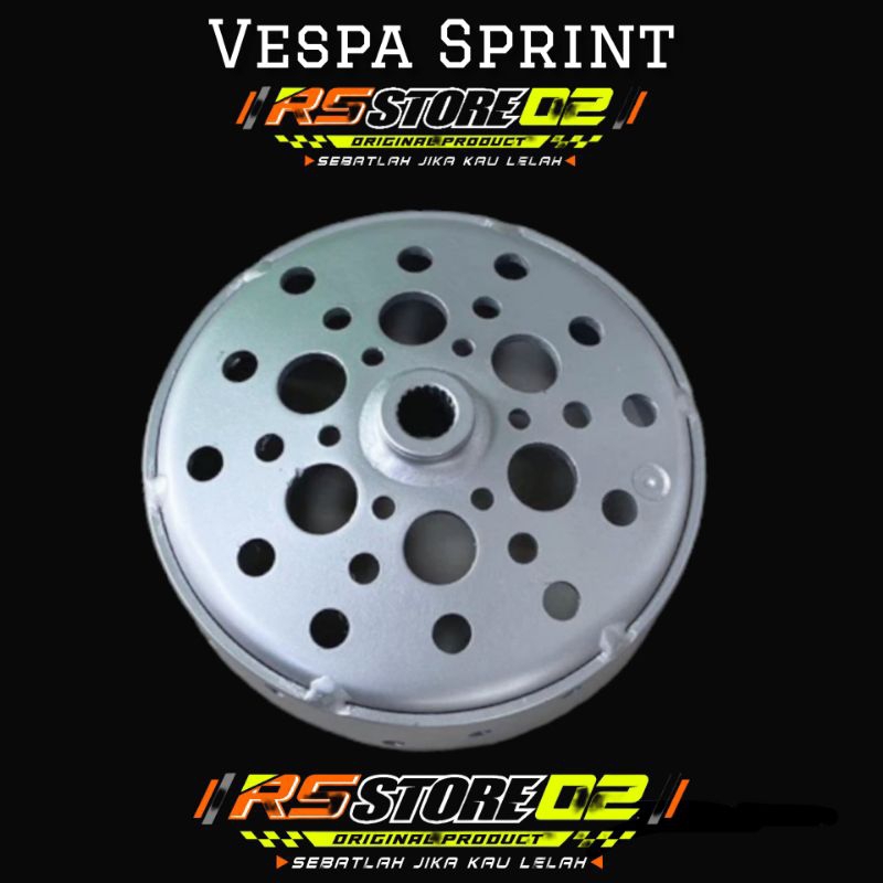 Mangkok CVT Kampas Ganda VESPA SPRINT 150 I-GET ORIGINAL CUSTOM SOLUSI ANTI GREDEG