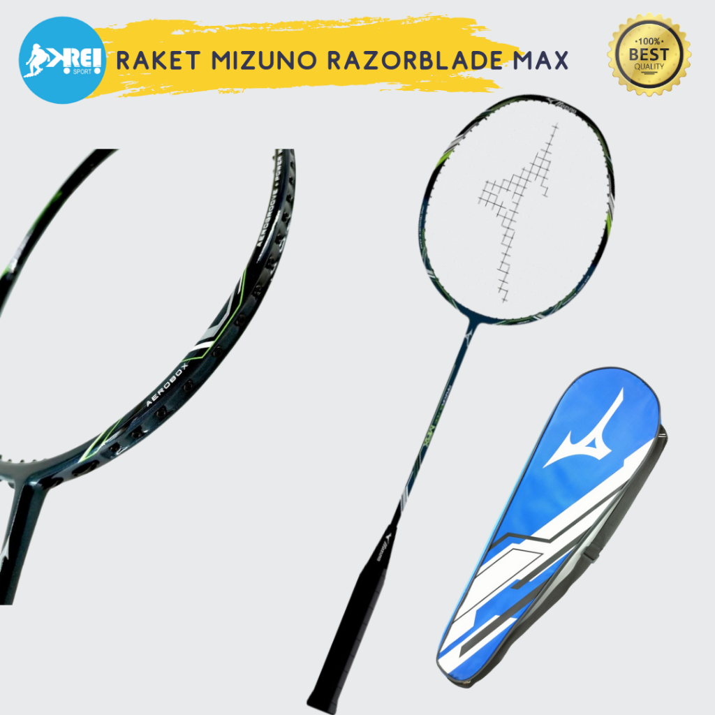 Raket Badminton/Raket Bulutangkis Mizuno Razorblade Max