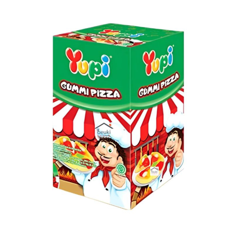 

Yupi Gummi Pizza 1box isi 12pcs