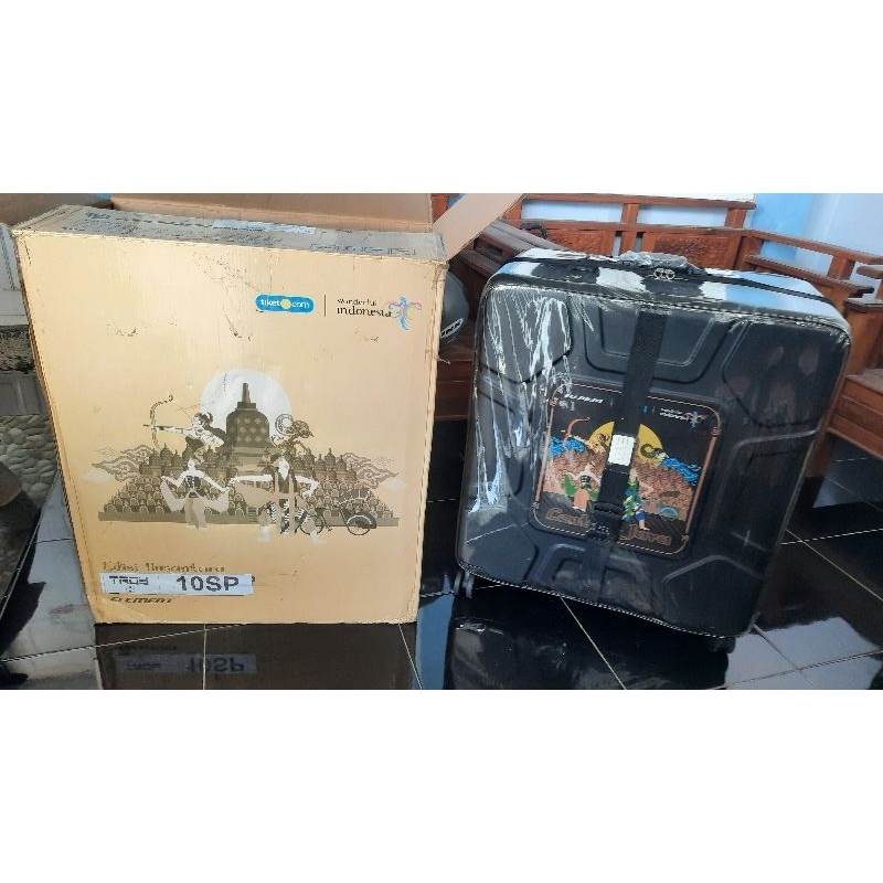 Koper Sepeda Lipat Original Element Troy X Dark Titan Edisi Nusantara