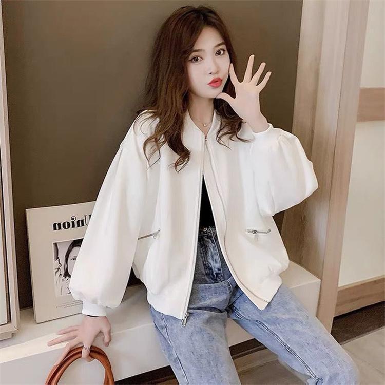 MIGIE ZIPPER JAKET WANITA KOREAN STYLE JAKET WANITA KEKINIAN