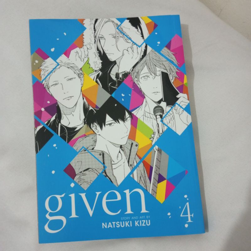 preloved given vol 4 komik manga bl english version