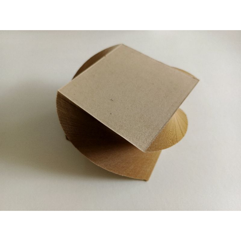 

Memopad Notepad Brown Kraft melingkar 10 x 10cm isi 200 lembar