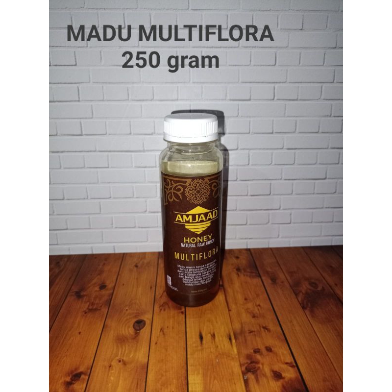 

Amjaad honey madu asli murni multiflora 250 gram