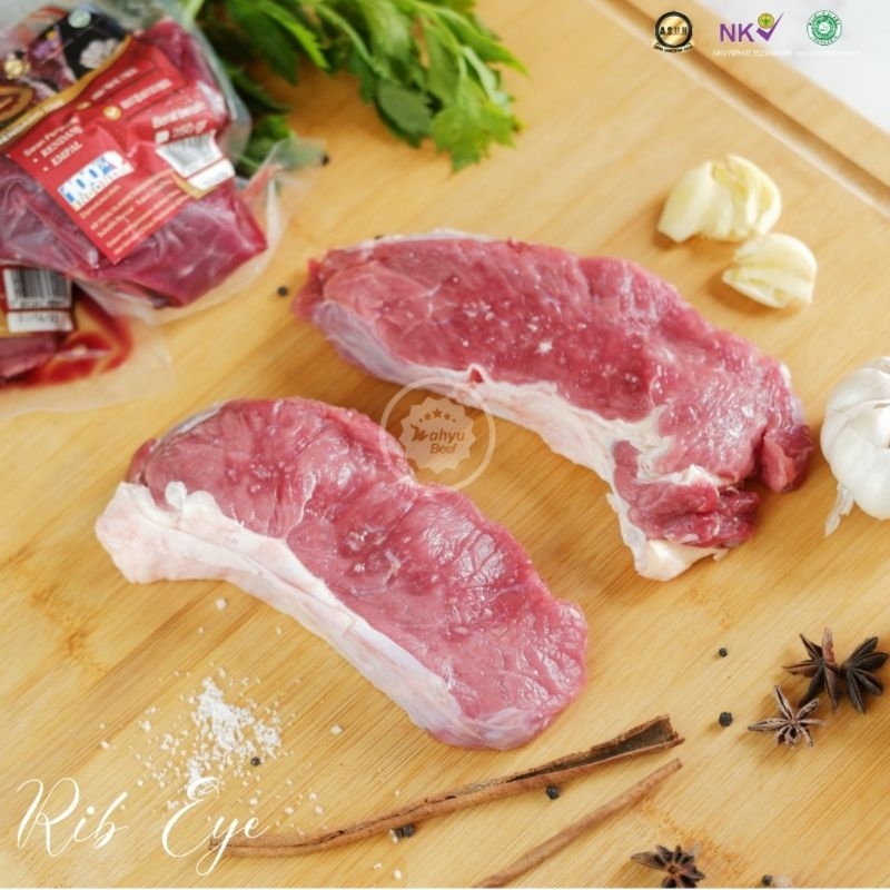 

Rib Eye Cube Roll 250gr Wahyu Beef