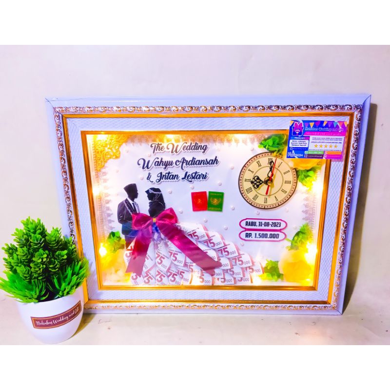 Mahar Pernikahan Gaun / Mahar Pengantin / Mahar Jam / Mahar Siluet