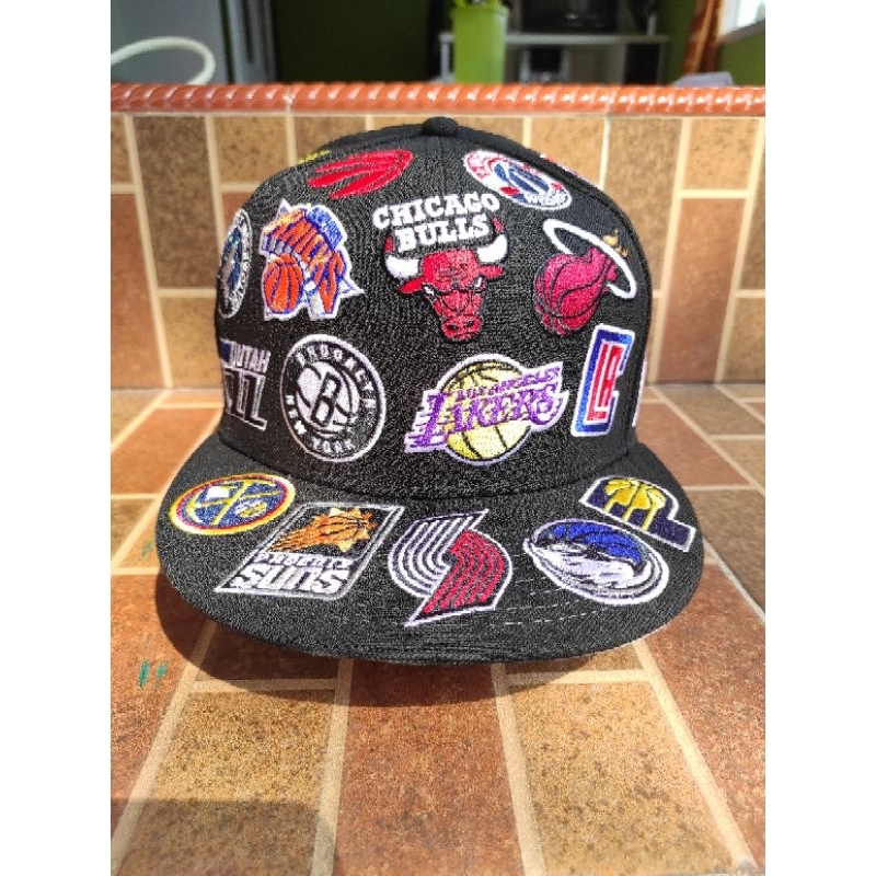 Topi New era x NBA full bordir