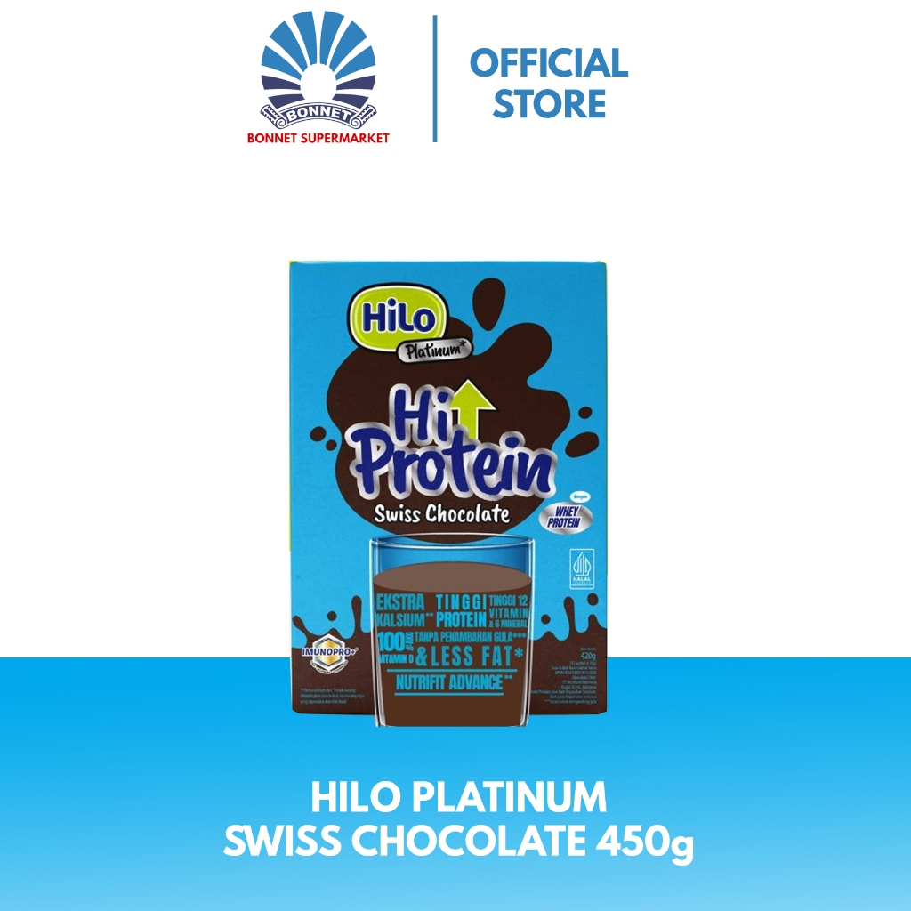 

Hilo Platinum Swiss Chocolate 420g ( 12 Sachet @35g ) - Susu Tinggi Kalsium