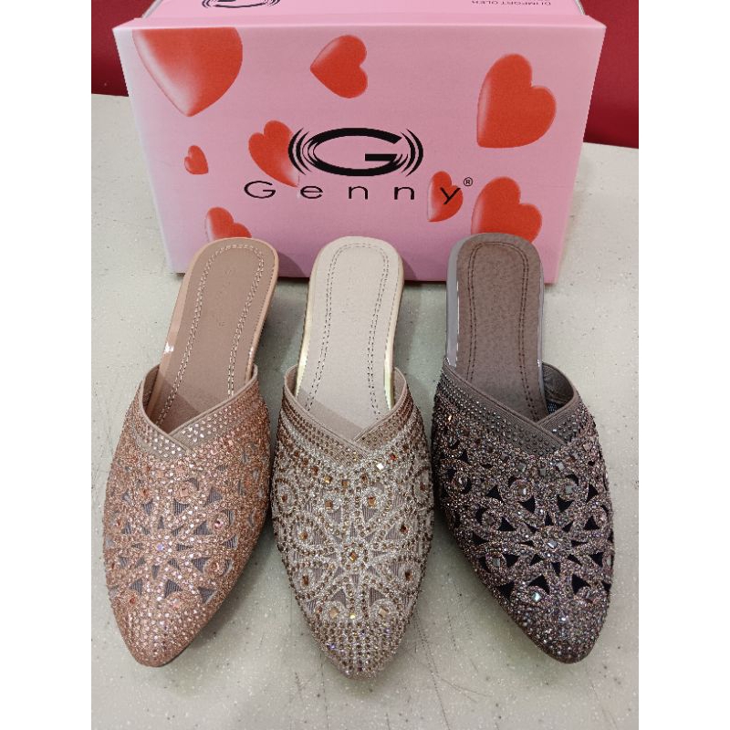 GENNY sepatu slop wanita