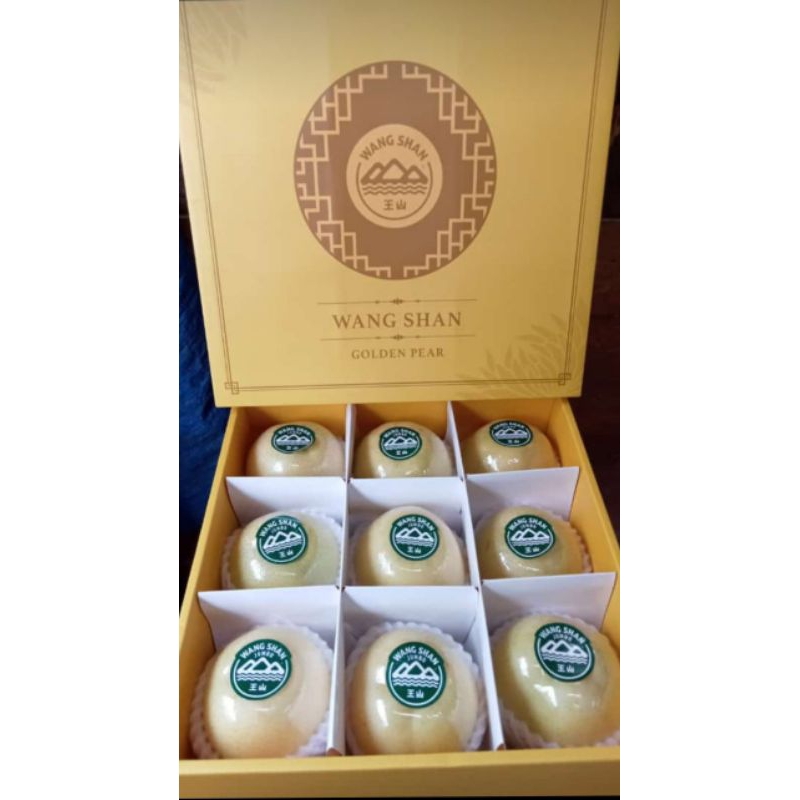 

paket Imlek buah pear golden wangsan