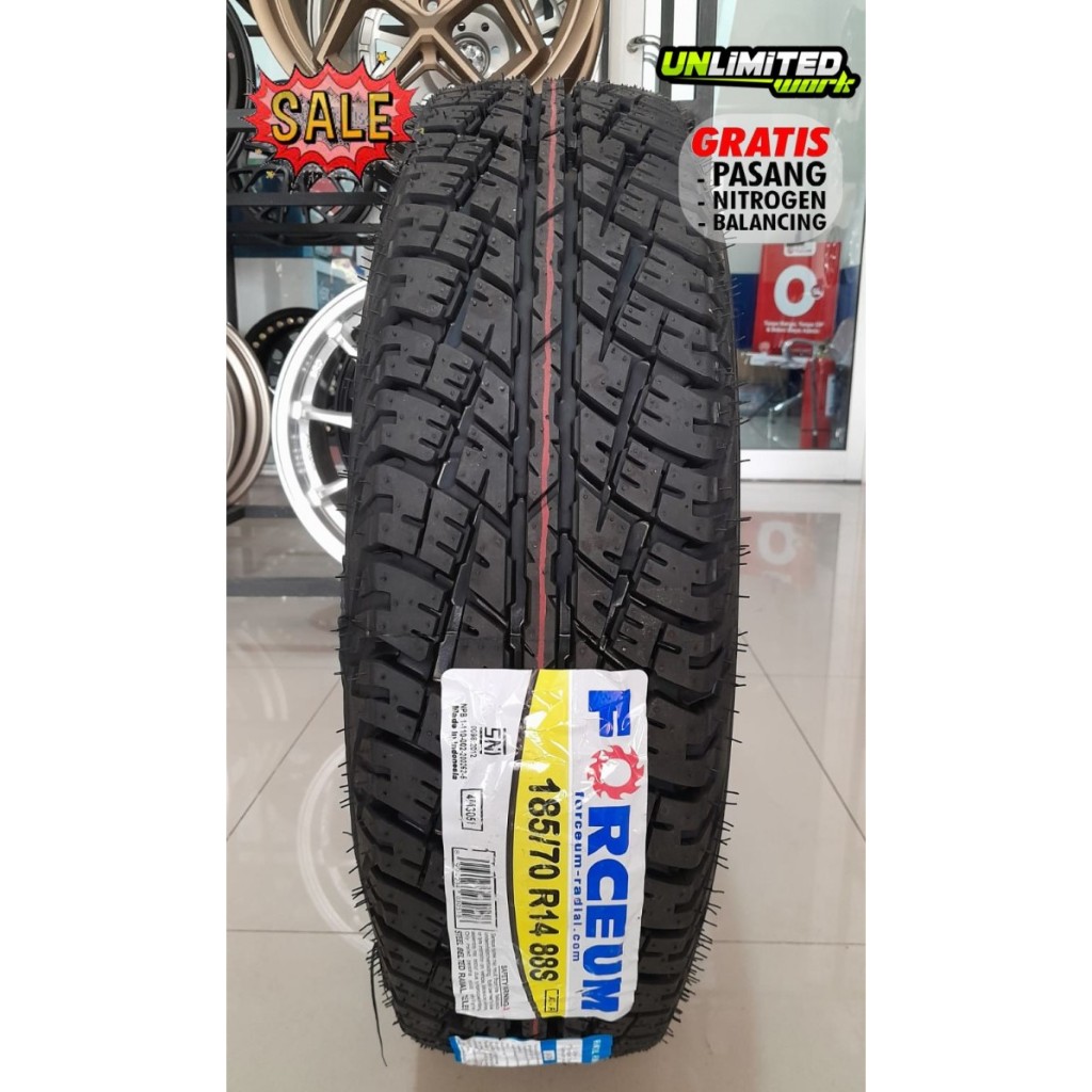 Ban OffRoad Kembangan Pacul Ring 14 Merk FORCEUM A/TZ R 185 70 R14 - Termurah