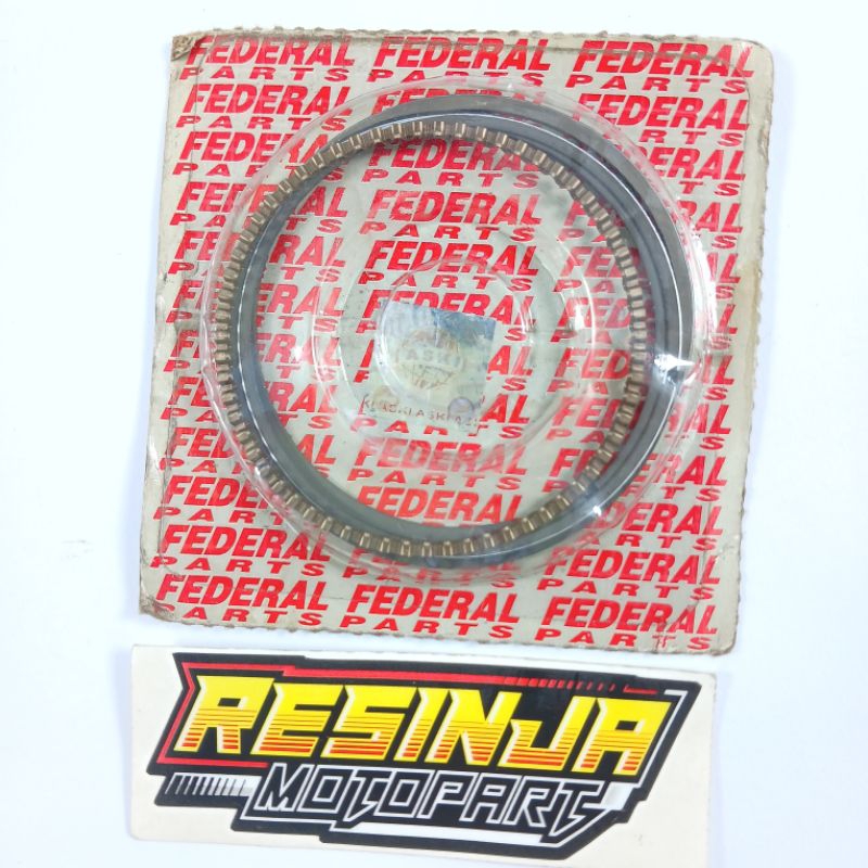 Ring Piston Seher Honda GL Pro Neotech Tiger KBB Oversize Os 100 Original Federal