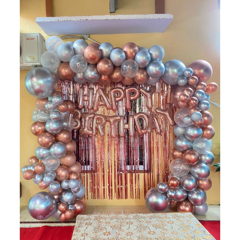 paket balon dekorasi ulang tahun cewe remaja cantik