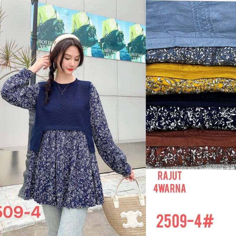 Blouse Rajut Plisket by Zara woman