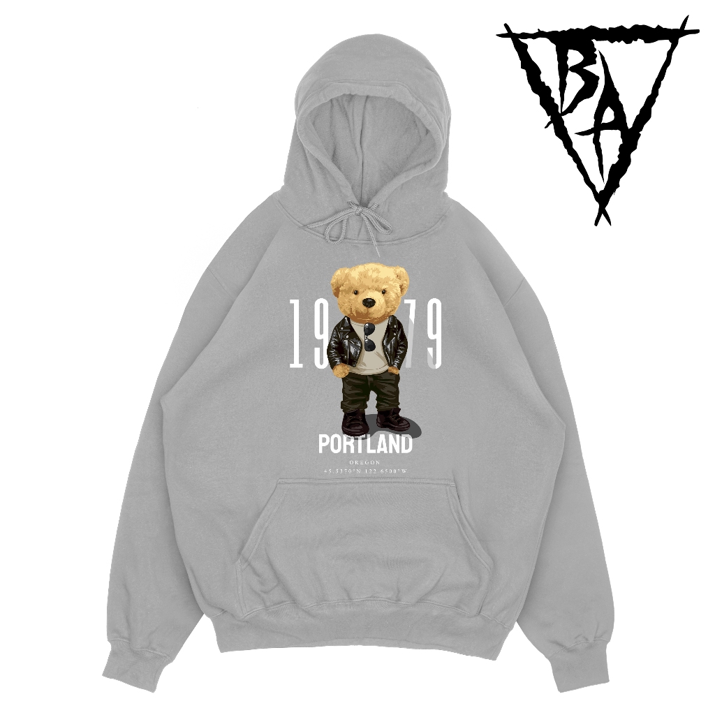 Hoodie Oversize Portland Edition Original By Black Anthem jaket distro sweater 24 - Abu Misty