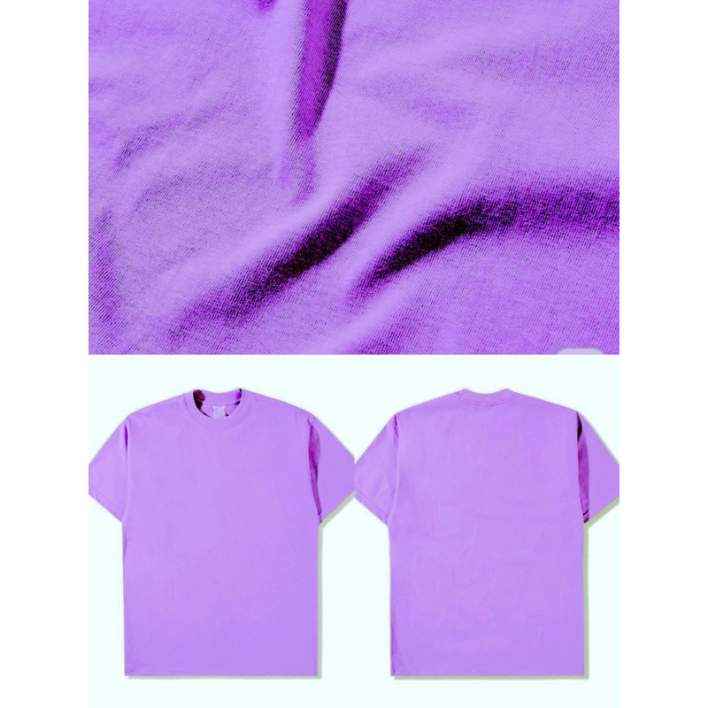 Kaos Polos warna Ungu Katun