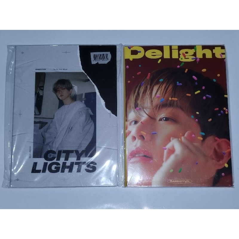 EXO BAEKHYUN CITY LIGHTS DELIGHT POSTCARD BOOK