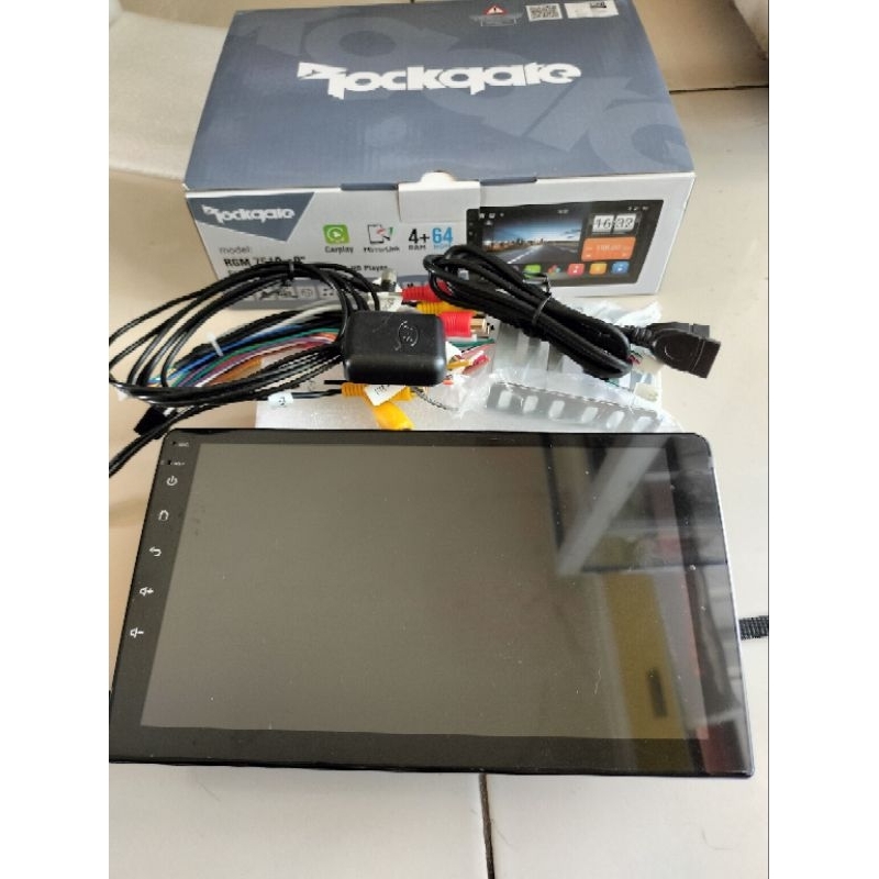 Head unit android 9 inch ram 4gb rockgate RGM 7510 android auto