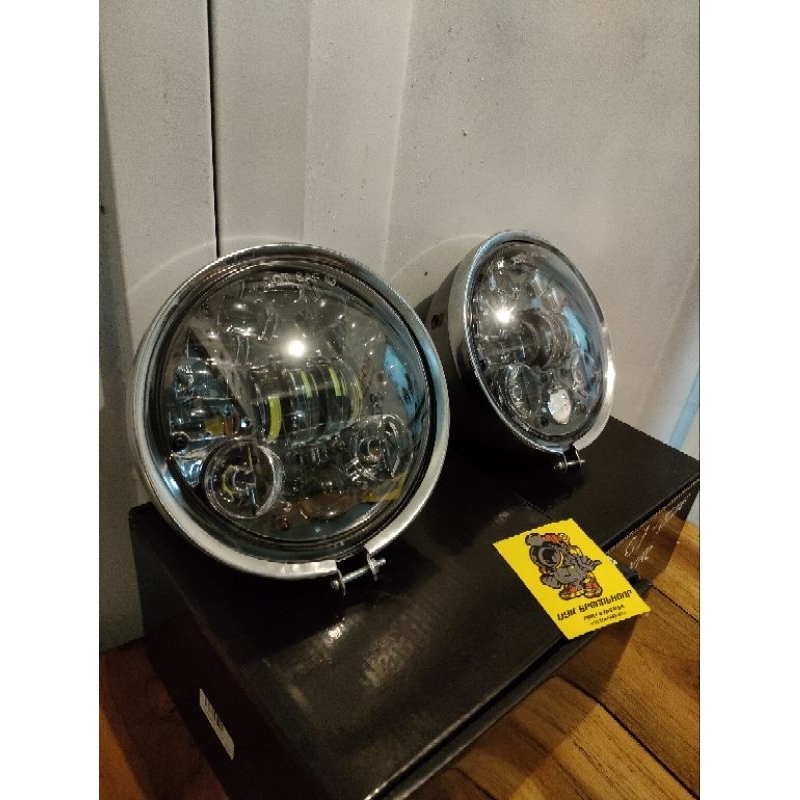 lampu daymaker set batok L2g chrome