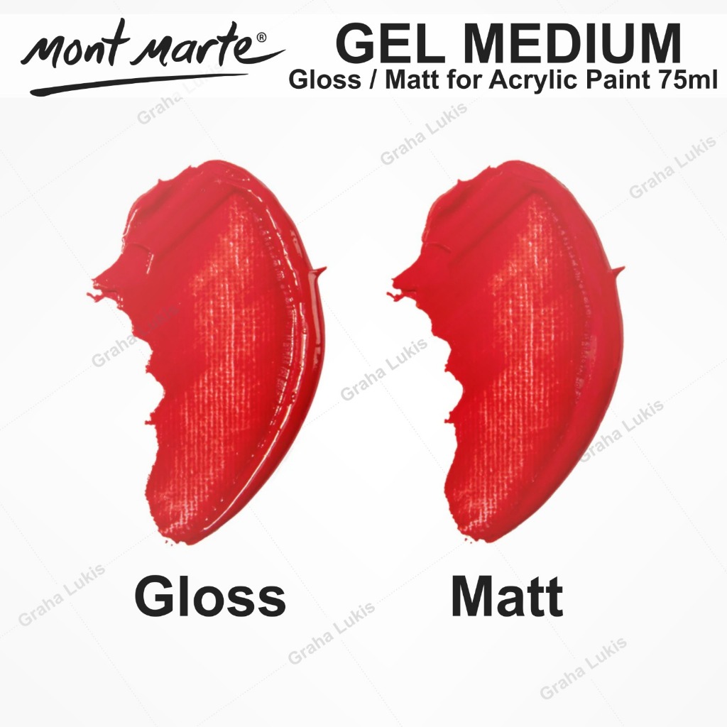 

HJK Mont Marte Gel Medium Gloss / Matt for Acrylic Paint 75ml