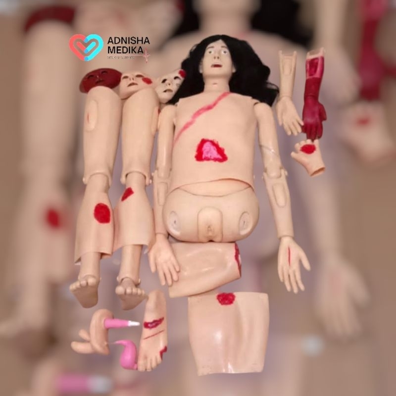 FULL BODY TRAUMA MANIKIN / trauma nursing manikin / phantom luka
