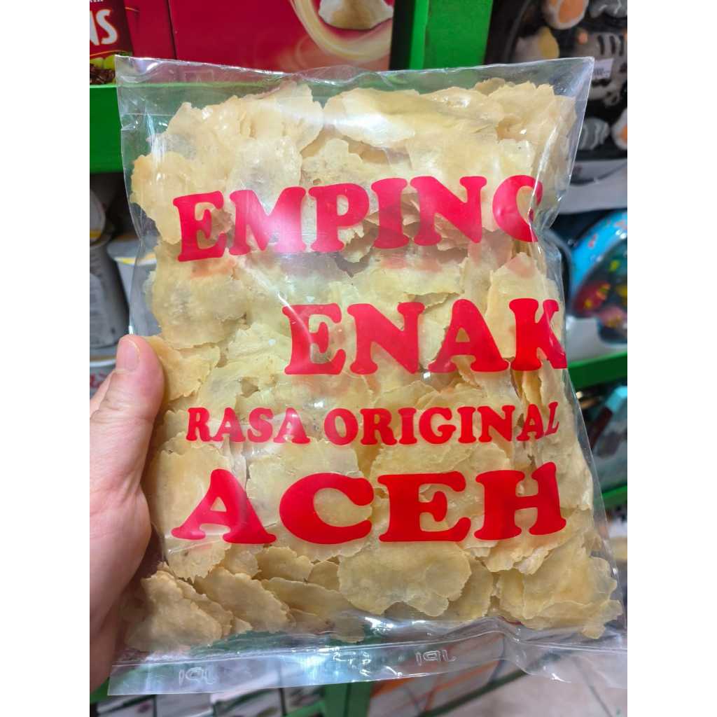 

EMPING ENAK RASA ORIGINAL ACEH (MENTAH) 500GR