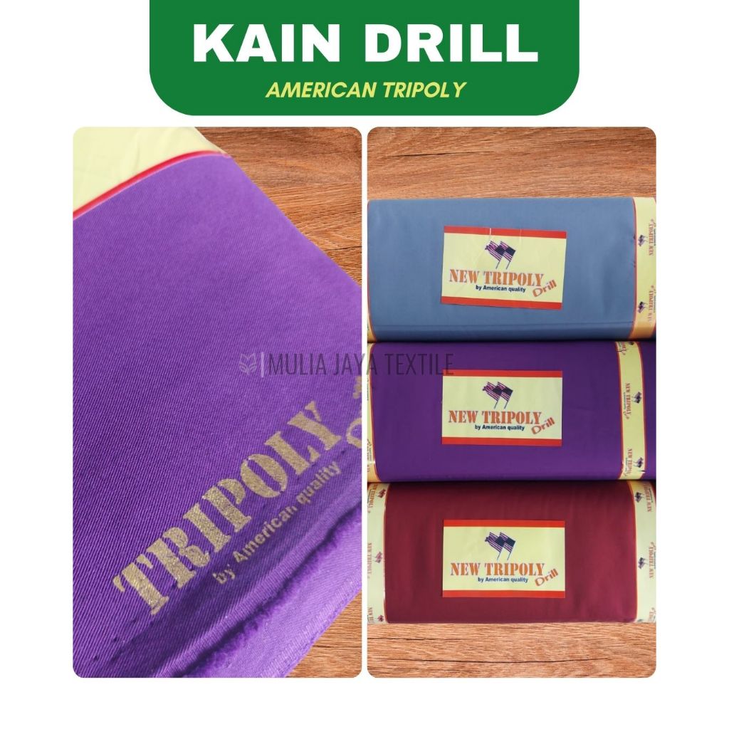 Kain Drill American Tripoly Original Premium Meteran DAT