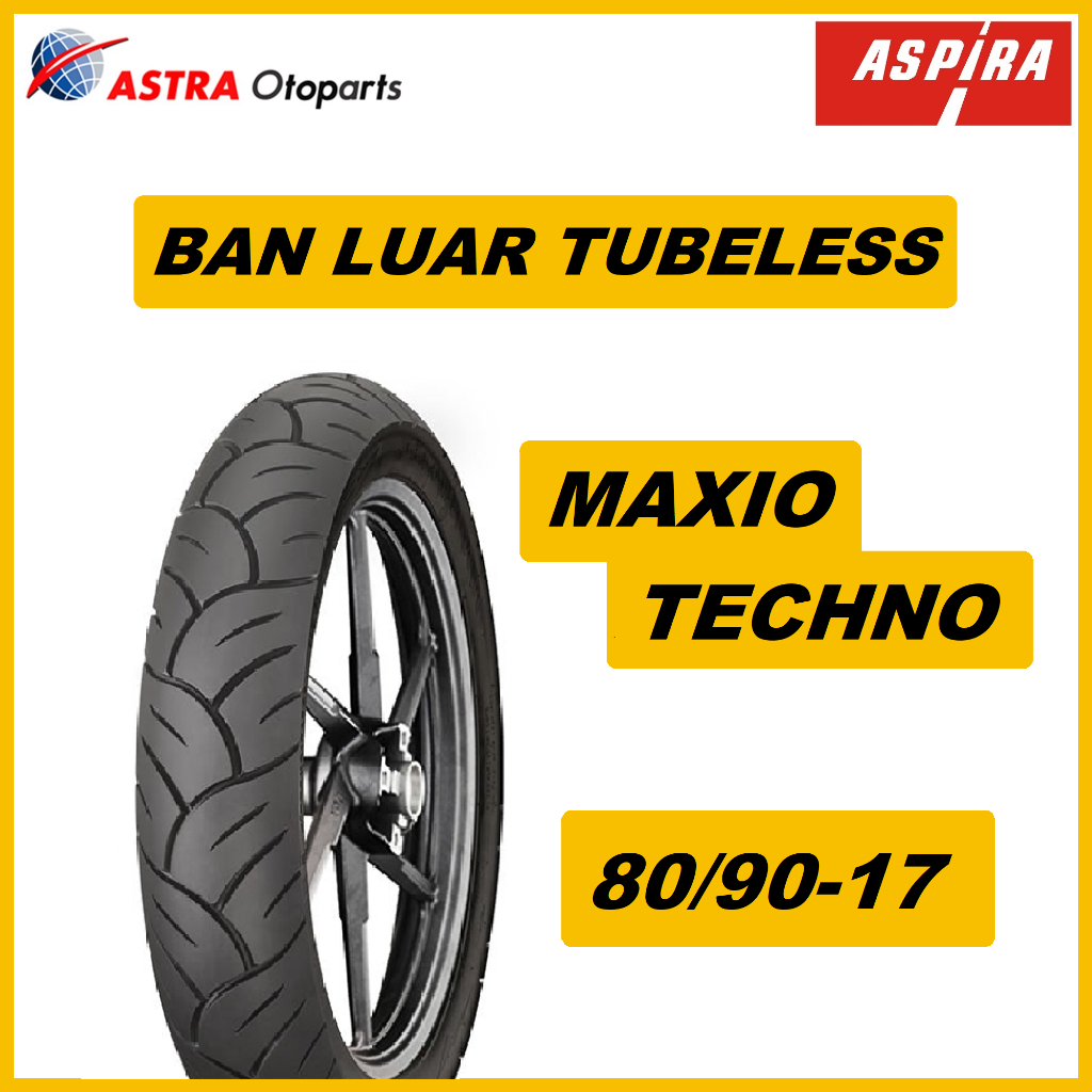 Ban Tubeless Aspira 80/90-17 TECHNO ASPIRA