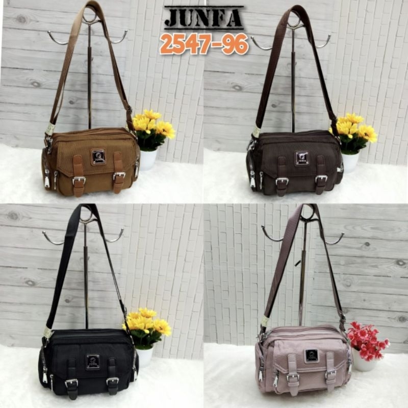 TAS JUNFA KODE 9954 - BAHAN KANVAS TEBAL
