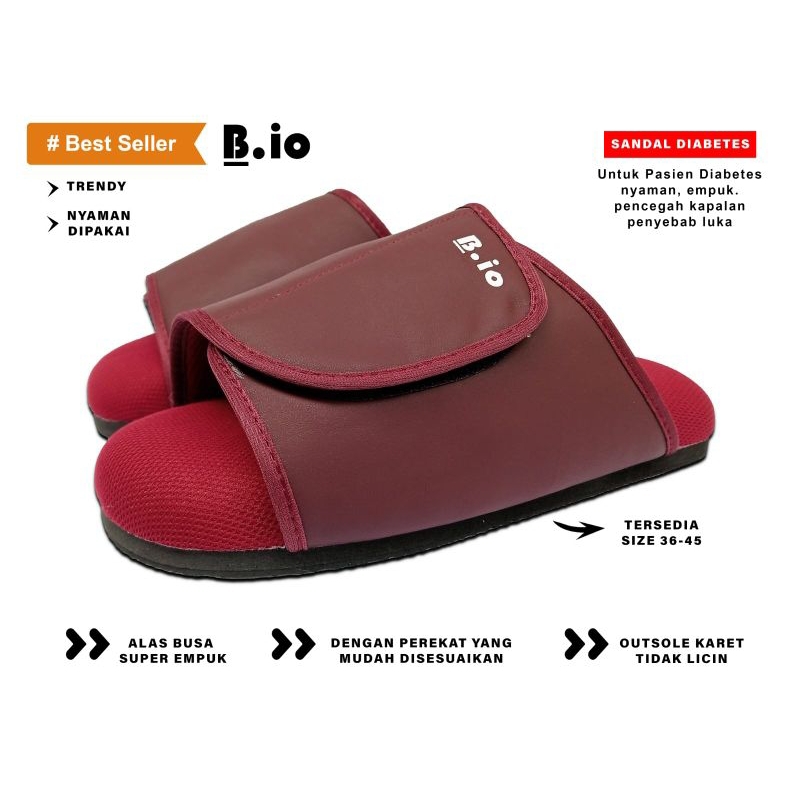 Sandal Kesehatan Diabetes Model Slop Super Empuk