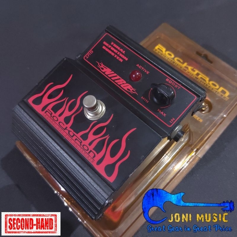 Efek Gitar Rocktron Nitro Boost Booster