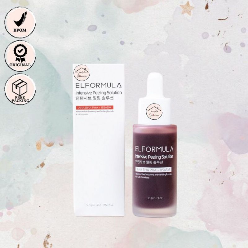 READY SIAP KIRIM [BPOM] ELFORMULA Intensive Peeling Solution