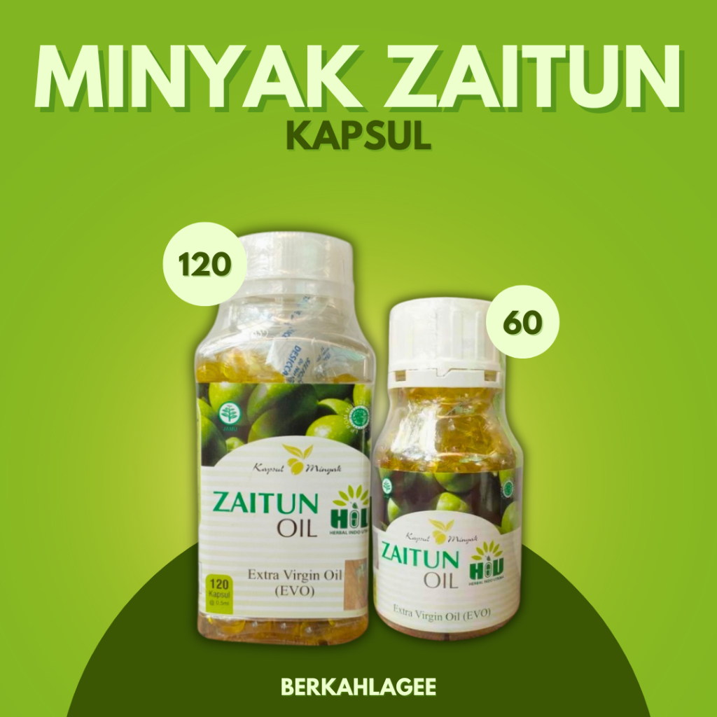MINYAK ZAITUN Kapsul | kapsul minyak zaitun | HIU