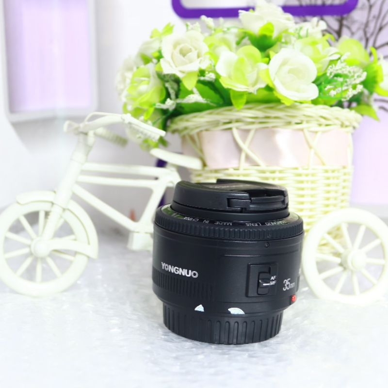 Lensa Fix Yongnuo 35mm For Canon