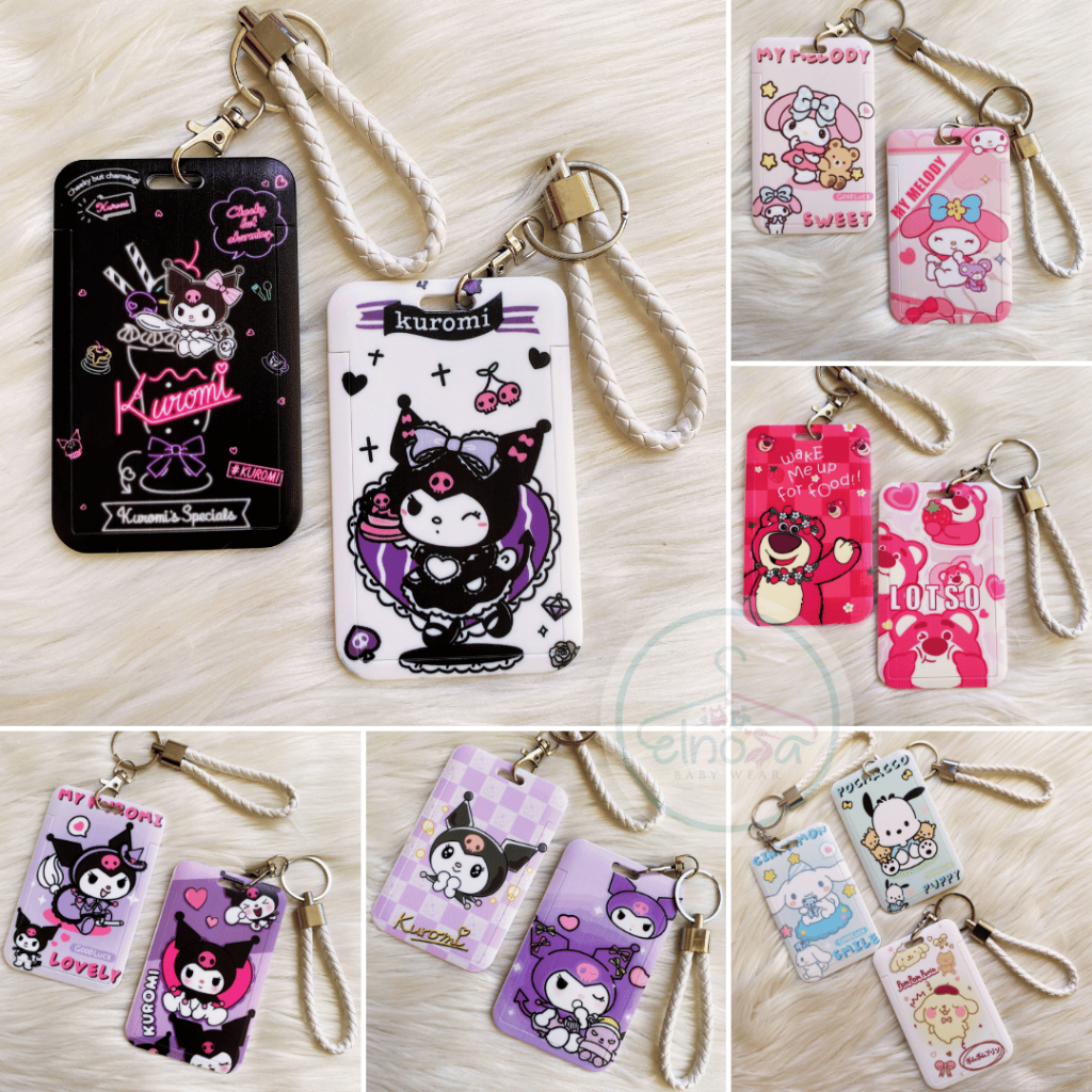 

ID Card Holder Motif Kartun Lucu Model Korea | Tempat Pelindung Kartu Nama Photocard Sekolah Kantor