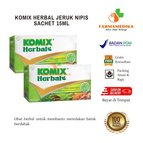 

KOMIX HERBAL JERUK NIPIS SACHET 15ML