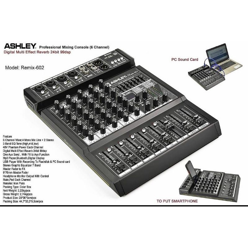 Ashley mixer REMIX602