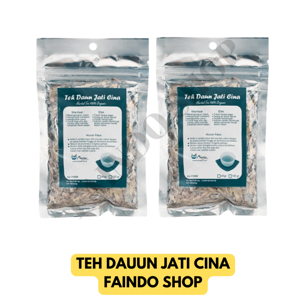 

Teh Pelangsing Tubuh Cap Jati Cina