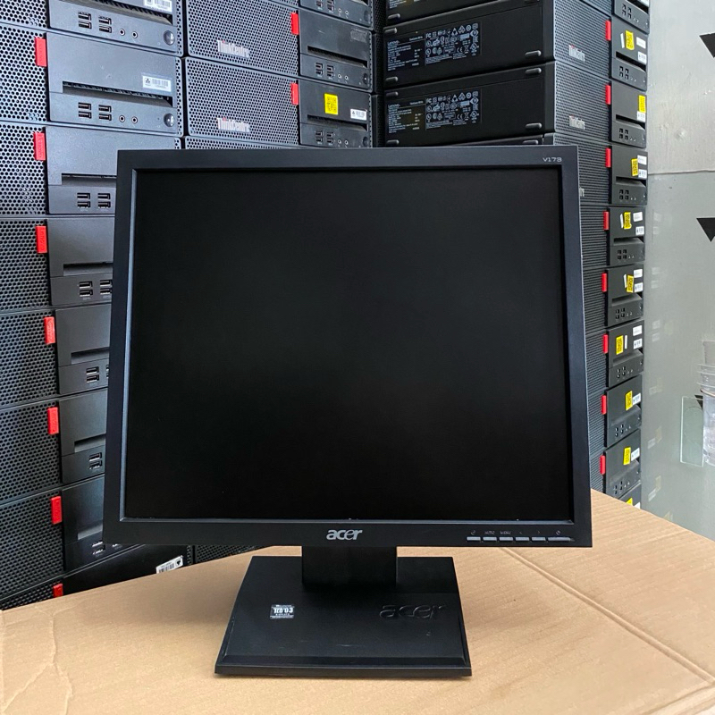MONITOR MURAH LCD ACER 17INCH KOTAK BEGARANSI LIKE NEW
