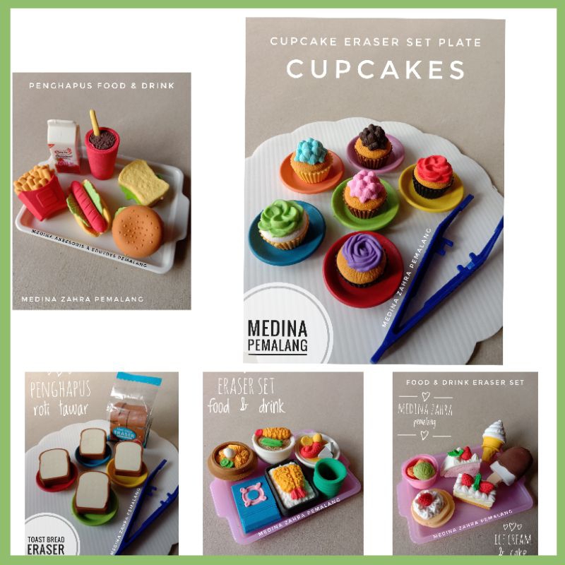 

Penghapus Unik Bentuk Cupcakes